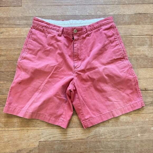Roundtree & Yorke coral casual shorts size 34
 b23 - Picture 1 of 5
